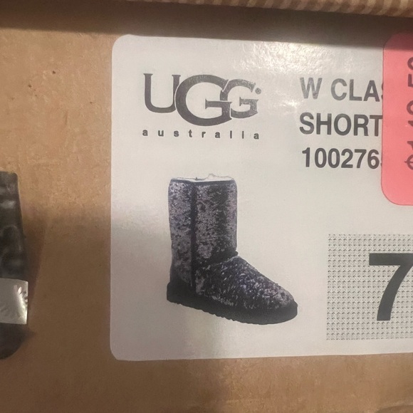 UGG Silver and Blue Boots - Picture 7 of 7